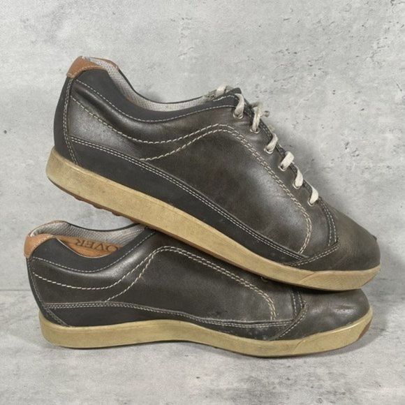 FJ Footjoy Contour Men's Size 8.5M Casual Grey Leather Spikeless Golf Shoes - Picture 5 of 8